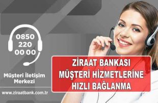 Ziraat Bankası Müşteri Temsilcisine Direk Bağlanma (BEKLEMEK YOK)